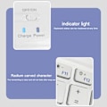 Miniatyrbild 5 av 5: Bluetooth Tangentbord & Mus Portabelt BT Trådlöst Tangentbord & Mus för Android PC Surfplatta-Xin WH