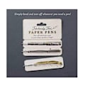 Pikkukuva 2 / 5: Fabulously Flat Paper Pens, litteät kirjanmerkkikynät, kaksipuoliset paperikynät Card-Xin 2pcs
