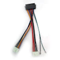 Miniatyrbillede 2 af 5: 1 stk. 20-pin ATX til 2-port 6-pin AT-konverter strømkabel ledning kompatibel med 286 386 486 computer - xindaren