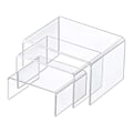 Miniatyrbillede 1 af 5: 3 Stykker Akryl Display Stand Antikorrosiv Akryl Display Stand Transparent Display Stand for-xindaren