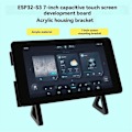 Miniatyrbillede 5 af 5: Akryl Etui Kompatibelt med ESP32-S3 Udviklingskort 7 Tommer Touch Skærm Hus Beslag Akryl Holder Kompatibel med-xindaren