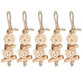 Miniatyrbillede 1 af 4: Hamster Legetøj - Applewood Rattan Bold med Slibetreb Legetøj - Xin 5