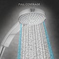 Miniatyrbilde 4 av 5: Mira Showers Citrus Dusjhode 5 Spray Dusjhode 110mm Krom-Xin