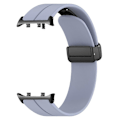 Miniatyrbilde 1 av 3: For Huawei Watch D2 Magnetisk Sammenleggbar Spenne Silikonrem Erstatning Armbånd - Xin Style K
