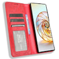 Pikkukuva 2 / 5: Yhteensopiva ZTE nubia Z60 Ultra Lompakko Nahkakotelo Jalustalla Magneettisella Sulkemisella - xindaren Style C