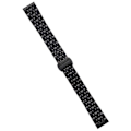 Miniatyrbillede 2 af 3: Til Garmin Lily 2 Urrem 7 Perle 14mm Rustfrit Stål Udskiftningsrem - Xin Black