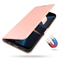 Miniatyrbild 4 av 5: Kompatibel med ZTE nubia Focus Skal Stötsäkert TPU Innerskal Läder Telefonfodral Kortplats-xindaren Style C