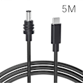 Miniatyrbilde 2 av 5: Kompatibel med Starlink Mini USB C til DC Strømkabel PD-20V Type-C Inngang til DC Hann Utgang Vanntett Erstatningskabel-xindaren 5 m