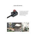 Miniatyrbild 3 av 5: DC 0/1-10V Vred LED Dimmer, Lågspännings Passiv Dimmer PWM Dimning för 0-10V Eller 1-10V Dimbar Elec-Xin