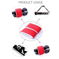 Miniatyrbilde 4 av 5: 10 stk. Skistropp Stroppholder Ski Snowboard Bag Bæreveske Nylon Krok og Løkke Stroppholder Snowboardtilbehør, F-Xin