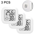 Miniatyrbillede 4 af 5: Sæt med Indendørs Termometer Hygrometer Digital Hygrometer Indendørs Termometer Husholdning Høj Præcision Temperatur-Xin