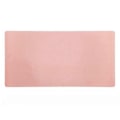 Miniatyrbillede 1 af 5: Computer Musemåtte Stor Skridsikker Tyk PVC Vandtæt Bærbar Foldbar Ensfarvet Laptop Gaming Musemåtte Computertilbehør - xindaren Silver-Pink L