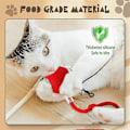 Miniatyrbild 3 av 5: Interaktiv Rullande Hundleksak Smart Automatisk Självrullande Boll Elektrisk Hundleksak för Hund/KattP2021122457-xindaren Red