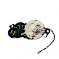 Miniatyrbilde 3 av 5: Sidebørstemotor for støvsuger til Ecovacs Deebot Ozmo 920 950 N8/ N8 Pro/ T9/ T8 robotstøvsuger tilbehør børstemotor-Xin Red and Green side