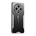 Miniatyrbild 1 av 4: Blade Series TPU Hybrid Metall Skal-Xin Silver For Xiaomi Redmi 14C