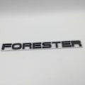 Pikkukuva 1 / 5: 1kpl 3D metallinen Crosstrek Awd Brz yhteensopiva Wrx auton kirjain lokasuoja tunnus sivu takaluukku merkki tarra auto tarvikkeet-xindaren black FORESTER