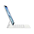 Miniatyrbild 5 av 5: för iPad Air 13 (2024) (M2) Flytande Magnetiskt Fodral Bluetooth Tangentbord med Multi-touch Trackpad - Wh-Xin White