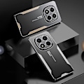 Miniatyrbilde 2 av 4: Blade Series TPU Hybrid Metall Telefondeksel-Xin Red For Redmi Note 14 Pro 4G Global