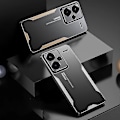 Pikkukuva 3 / 4: Blade-sarjan TPU Hybrid Metal -puhelinkotelo - Xin Blue For Xiaomi Redmi Note 13 Pro+
