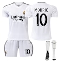 Pikkukuva 1 / 2: 2024-2025 Real Madridin kotipelipaita lapsille ja aikuisille, koko 10 MODRIC-Xin XS
