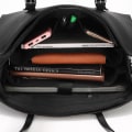 Miniatyrbillede 4 af 5: Kvinders Laptop Taske Vandtæt Letvægts Læder 15,6 Tommer Com-Xin