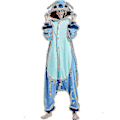 Pikkukuva 2 / 3: Stitch Pyjamaat Piirrosanimaatio Pyjamasetti Yksiosainen Puku-Xin Blue M