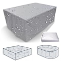 Miniatyrbild 2 av 5: 75 Storlekar Vattentäta Utomhus Trädgårdsmöbler Skydd Regn Snö Stolsöverdrag - Xin 123x123x74cm