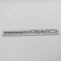 Pikkukuva 1 / 5: 1kpl 3D metallinen Crosstrek Awd Brz yhteensopiva Wrx auton kirjain lokasuoja tunnus sivu takaluukku merkki tarra auto tarvikkeet-xindaren silver red AWD