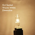 Miniatyrbillede 3 af 5: G4 halogenpærer 20W 12V - Varm hvid - 12 stk 20W-Xin 20W 12pcs