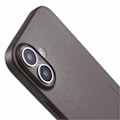 Pikkukuva 4 / 5: X-LEVEL Yhteensopiva iPhone 16 -kotelon kanssa Kova PP Mattapintainen puhelinkuori 0,18 mm Erittäin ohut - Aavikkokulta - xindaren Transparent Black