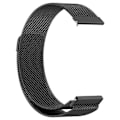 Miniatyrbillede 2 af 2: Til Garmin Vivoactive HR Magnetisk Rem Rustfrit Stål Milanese Armbånd, Sort - Xin
