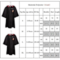 Miniatyrbillede 3 af 4: 3-14 år gamle børn teenagere drenge piger Harry Potter Hermione Granger Gryffindor rollespil uniform kostume sæt sæt gave 8-10 år gammel-Xin BOy 8-10 Years