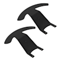 Miniatyrbillede 1 af 4: Kraftige Paddle Shifters til Logitech G920 G29 Racerbil Rc Spil Modifikation Rat 13-14 Tommer Rat - Xin