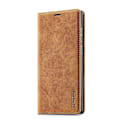 Miniatyrbilde 2 av 5: LC.IMEEKE Magnetisk Lærveske for Samsung Galaxy S22 Ultra-Xin Brown