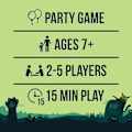 Pikkukuva 5 / 5: Exploding Kittens Zombie Kittens - Aikuisille ja teini-ikäisille tarkoitettu korttipeli - Xin