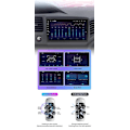 Miniatyrbillede 5 af 5: Bilradio Android GPS Navigation Afspiller til Ford Focus 2 Mk 2 2004-2011 Multimedia Stereo WiFi Video-Xin