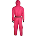 Miniatyrbild 4 av 5: Squid Game 2 Vuxen Triangel Vakt Jumpsuit-xindaren Triangular S