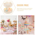 Miniatyrbillede 4 af 5: Roterende karrusel cupcakeholder, automatisk roterende cupcakestativ til bageri-fest - Xin