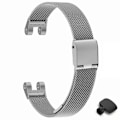 Miniatyrbild 1 av 3: för Garmin Lily Metall Klockarmband Milanese Mesh Ersättningsarmband med verktyg-Xin Style C