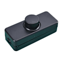 Miniatyrbillede 1 af 5: 1 STK Justerbar LED Lysdæmper 220V Lyskontakt Lysknap Lysdæmper Controller Sort-xindaren
