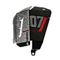 Miniatyrbild 1 av 5: Passar Yamaha MT-07 MT07 MT07 FZ07 FZ-07 2014 2015 2016 2017 2018 2019 2020 Kylvätskebehållare Skydd Kylare Skydd - Xin Red
