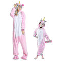 Miniatyrbillede 2 af 5: Regenborghorn Pegasus Tøj Unicorn Pyjamas Onesie Kigurumi Jumpsuit - Xin Purple M