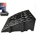 Miniatyrbild 1 av 5: Bilramp för trottoarkanter, kraftiga PVC-ramper för uppfart - Trottoarkantsramper för husbil, lastbil, skjulramper, husdjur - xindaren