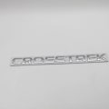 Pikkukuva 1 / 5: 1kpl 3D metallinen Crosstrek Awd Brz yhteensopiva Wrx auton kirjain lokasuoja tunnus sivu takaluukku merkki tarra auto tarvikkeet-xindaren silver CROSSTREK