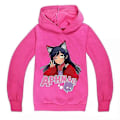 Miniatyrbild 2 av 3: Ny Pojkar Flickor Casual Långärmad Hoodie Aphmau Barn Huvtröja Tröjor Toppar Present-Xin Rose Red 11-12Years