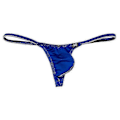 Miniatyrbild 3 av 5: Herr Ice Silk Tanga Mini Micro Bikini G-string Swim Tanga Underbyxa Låg Midja Sexiga Badkläder Sun-Xin L(30-32inch)
