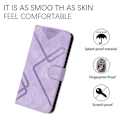 Miniatyrbillede 3 af 5: Etui Kompatibelt med iPhone 8 Plus / iPhone 7 Plus Cover Magnetisk Flip Wallet Læder Kompatibelt med iPhone 8 Plus / iPhone 7 Plus Cover-xindaren Purpel