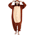 Miniatyrbild 1 av 5: Vuxen Onesie Pyjamas Djur Onesie Halloween Kostym Julpyjamas Onesie-Xin Monkey Large
