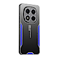 Miniatyrbilde 1 av 4: Blade Series TPU Hybrid Metall Telefondeksel-Xin Blue For Redmi Note 14 Pro 4G Global