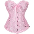 Pikkukuva 1 / 2: Eurooppalainen ja amerikkalainen palatsikorsetti hääpuku seksikäs korsetti vyötärökorsetti liivi korsetti MJ51 vaaleanpunainen-Xin pink XS